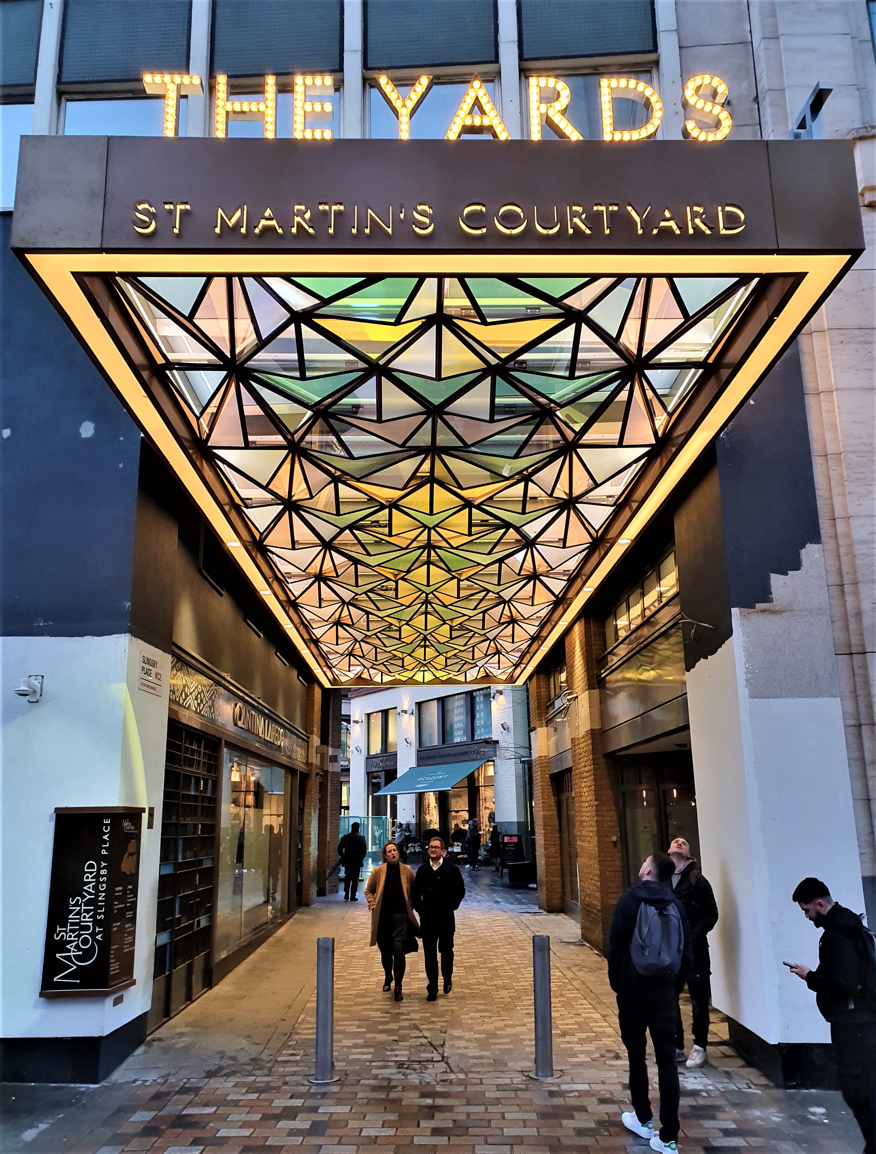 St Martin's Courtyard, Covent Garden